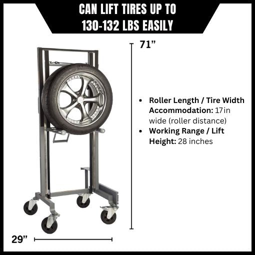 Heavy Duty Tire Lift Assist