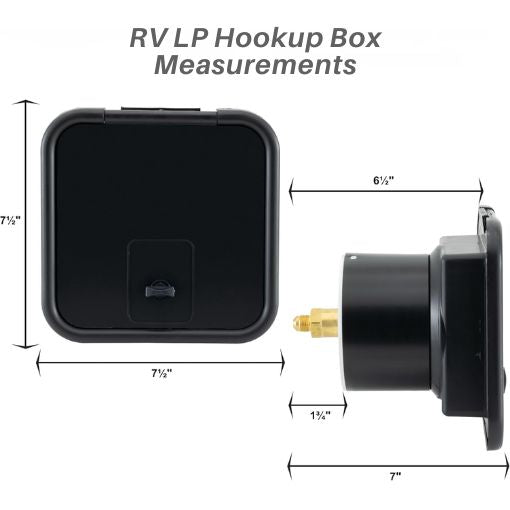 RV Propane Hook Up Box
