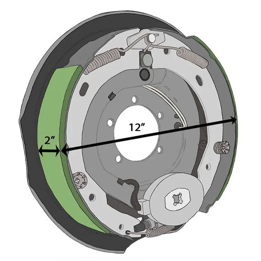 Self-Adjusting Electric Brakes Kit