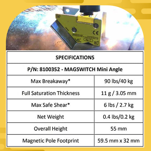 Mini Multi Angle Welding Magnet