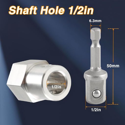Trailer Jack Crank Handle Cordless Drill Adapter