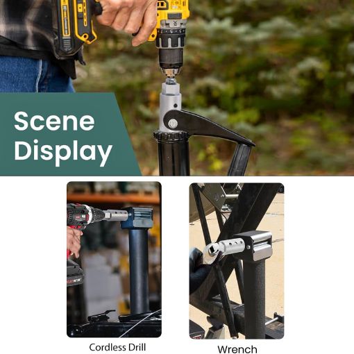 Trailer Jack Electric Drill Adapter