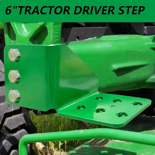 Upgraded 6" Bolt-on Tractor Driver Step