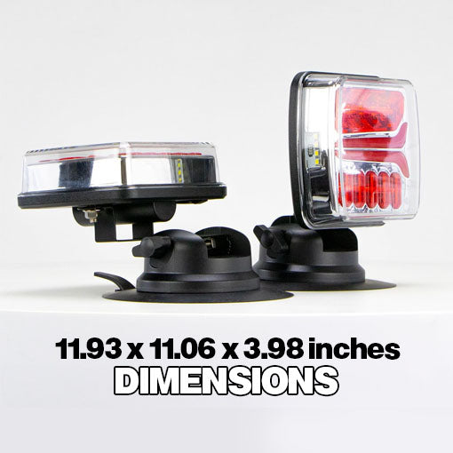 Wireless Magnetic Trailer Lights for Towing
