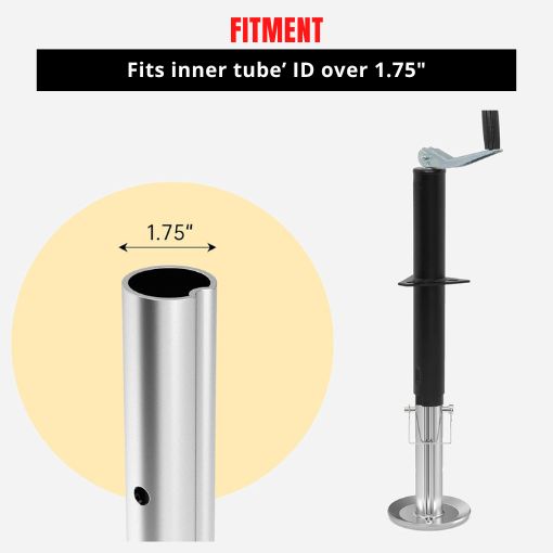 Adjustable Trailer Jack Drop Leg