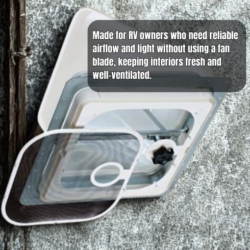 Bladeless RV Roof Vent