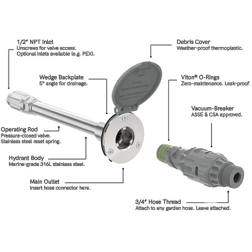 Frost-Free Outdoor Hydrant