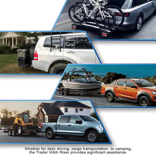 2-in-1 Drop/Rise Trailer Hitch Adapter