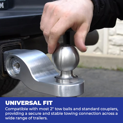 Clamshell Tow Ball Adapter