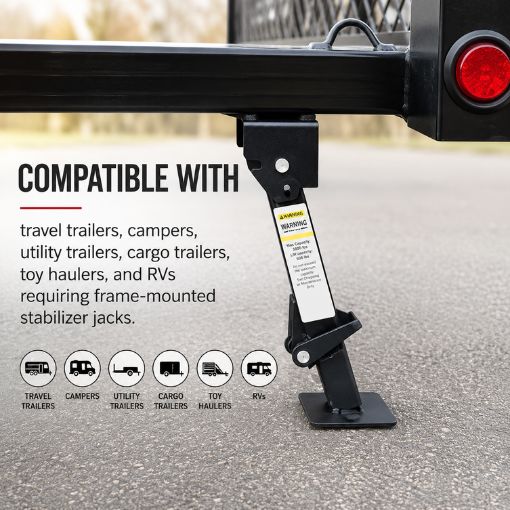 Cargo Trailer Telescopic Stabilizer Jacks