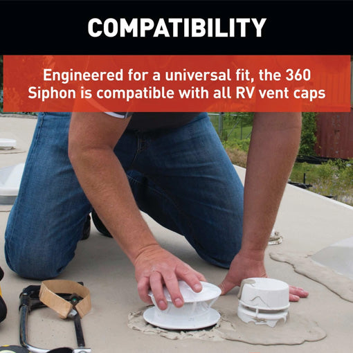 360 Siphon RV Holding Tank Vent Cap