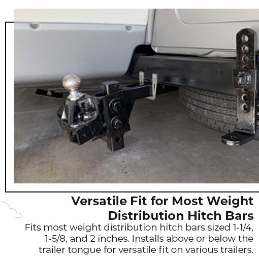 Trailer Tongue Hitch Bar Storage Kit