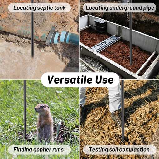 4FT Septic Tank Soil Probe Rod