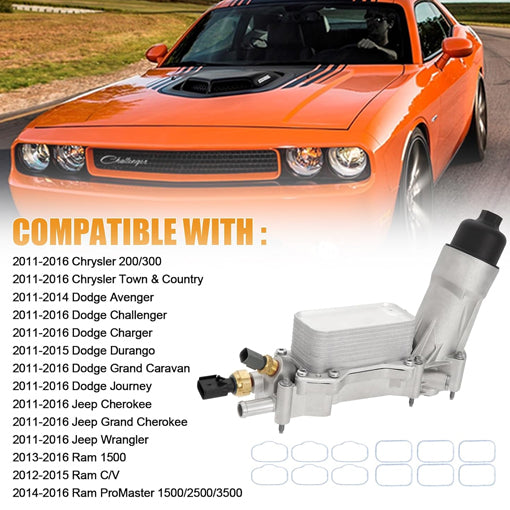 Aluminum Engine Oil Filter Housing