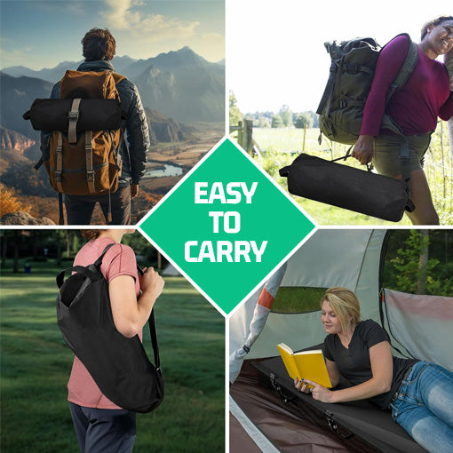 Ultralight Camping Cot with Leg Extenders