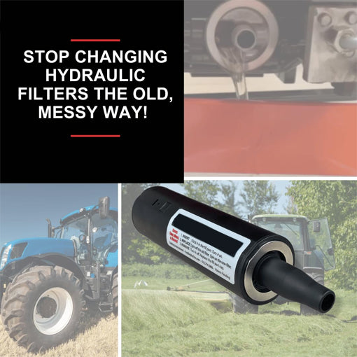 Tractor Hydraulic Filter Changing Tool