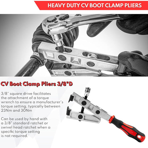 Heavy Duty CV Boot Clamp Pliers