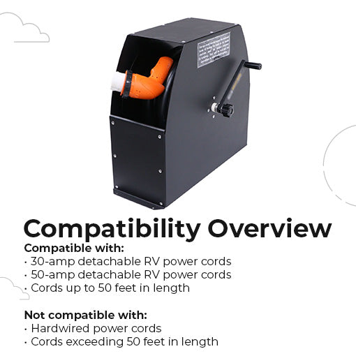 RV Trailer Camper Electronics Easy Reel Spooler