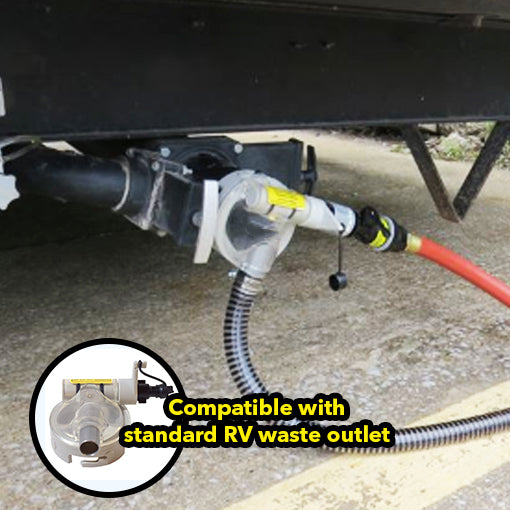 RV Sewer Pump Head