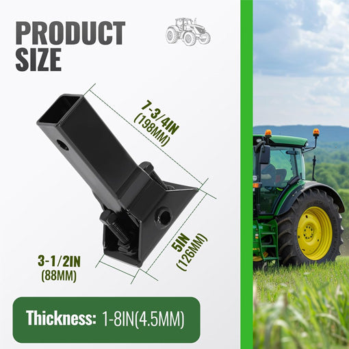 Hitch 3-Point System To Sleeve Hitch Adapter