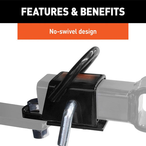 Bolt-On ATV/UTV Trailer Hitch Receiver Adapter