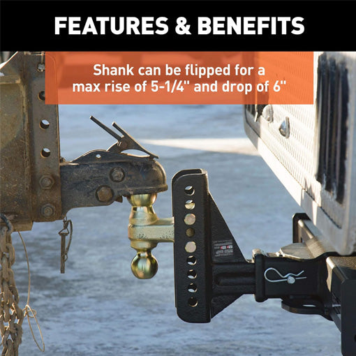 Adjustable Pintle Hitch Combination