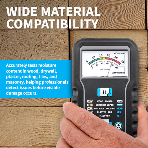 Pinless Meter for Measuring Moisture Content