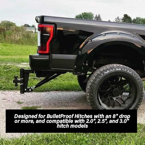 Frame-Mounted Hitch Stabilizer Draw Bars