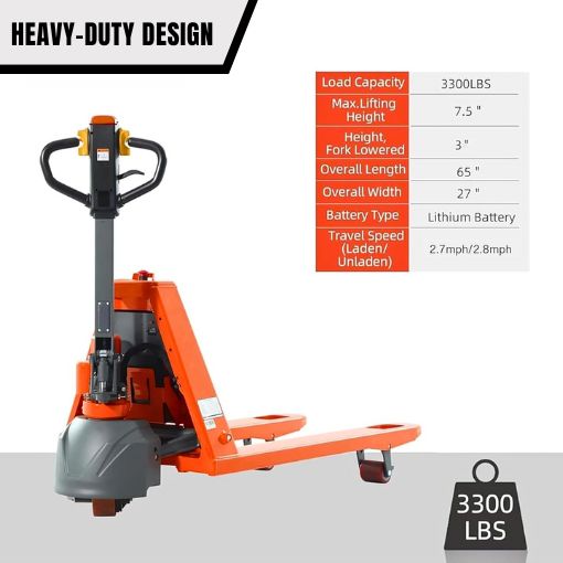 Full Electric Pallet Jack Truck