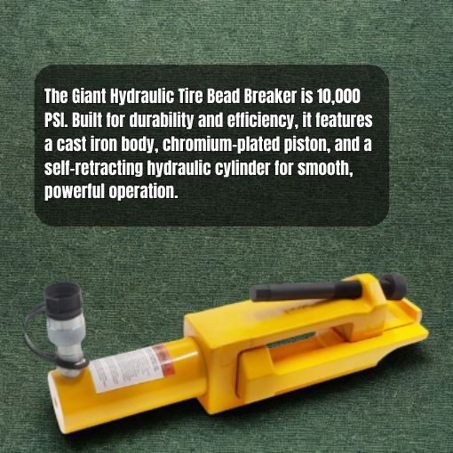 Giant Hydraulic Tire Bead Breaker