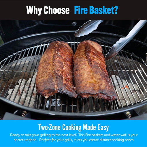 Grill Fire Baskets Cooking System