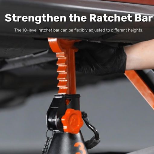 Heavy Duty Car Jack Stands with Double Locking System