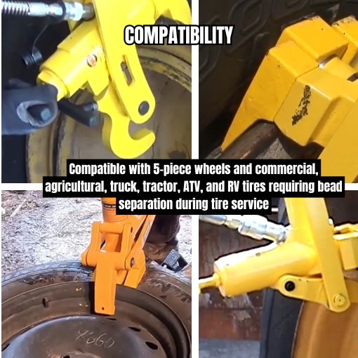 Heavy Duty Hydraulic Truck Tire Bead Breaker
