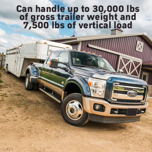 Over-Bed Flat Plate Gooseneck Hitch