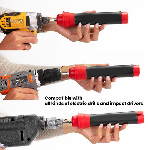 Paint Brush and Roller Cleaner Drill Adapter