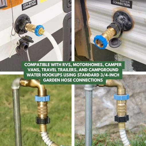 RV Hi-Flow Water Pressure Regulator