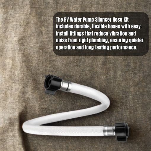 RV Water Pump Silencer Hose Kit