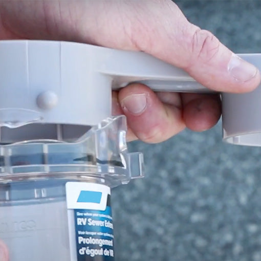 RV Sewer Fitting Organizer