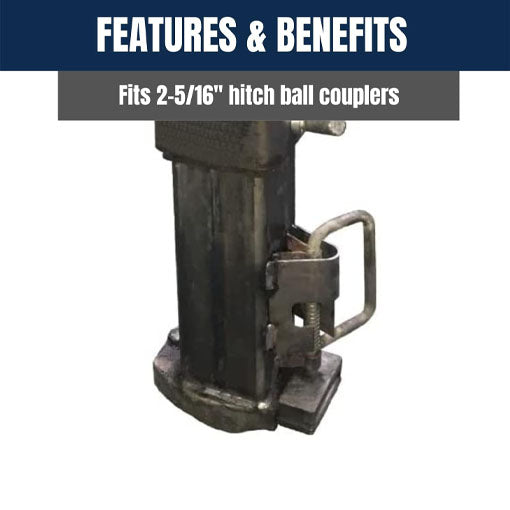 Square Adjustable Gooseneck Coupler