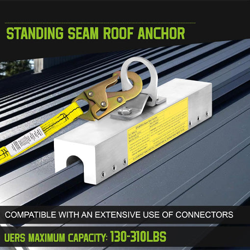 Standing Seam Roof Anchor Clamp