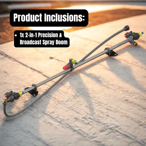 2-in-1 Precision & Broadcast Spray Boom