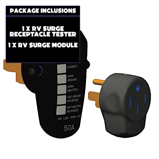 50 Amp Portable Surge Protector Kit