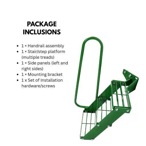 Bolt On Tractor Left Hand Stair Step Kit