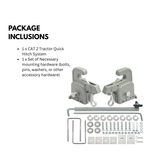 CAT 2 Tractor Quick Hitch System