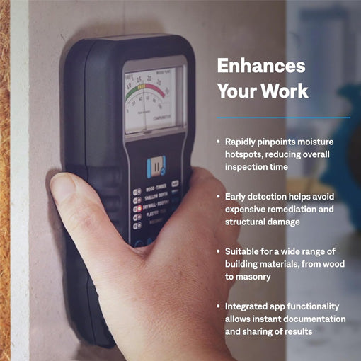 Pinless Meter for Measuring Moisture Content