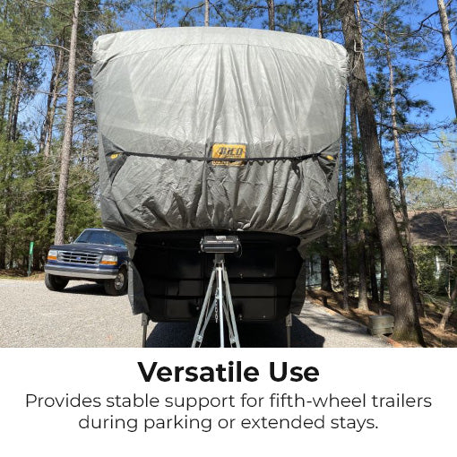5th-Wheel RV King Pin Quadripod Stabilizer