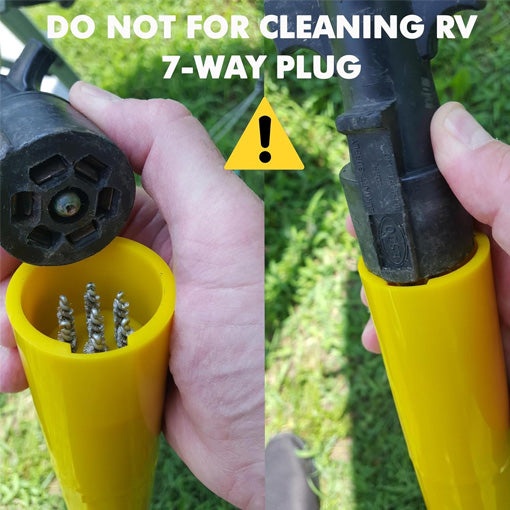 7 Pole Socket & Plug Trailer Connector Cleaner