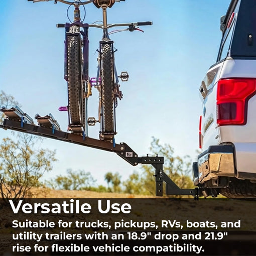 8-Position Adjustable Trailer Hitch Mount