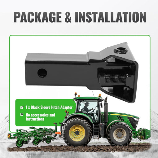 Hitch 3-Point System To Sleeve Hitch Adapter