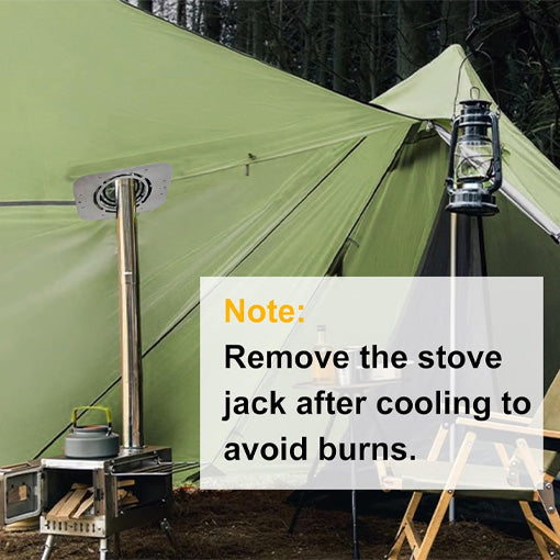 DIY Clip-on Hot Tent Stove Jack